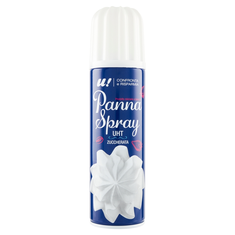 Panna Spray UHT Zuccherata U! Confronta e Risparmia